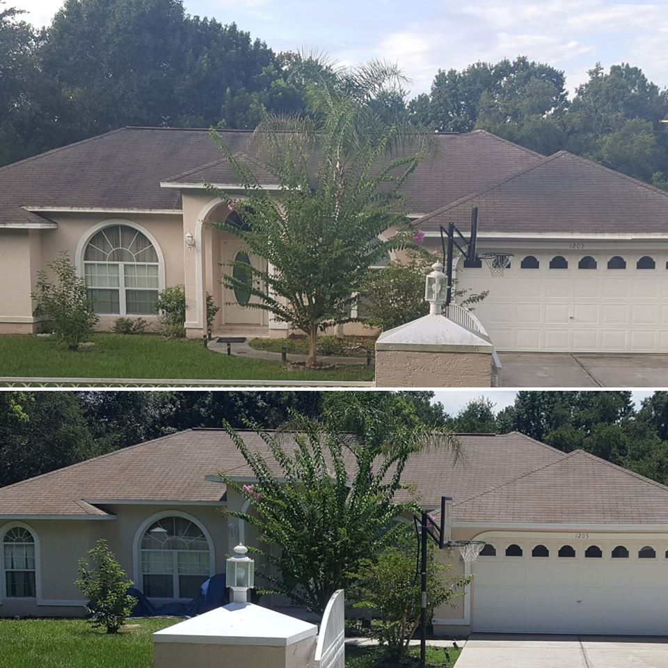 Roof Cleaning - Professional pressure washing service by Supreme Cleaning